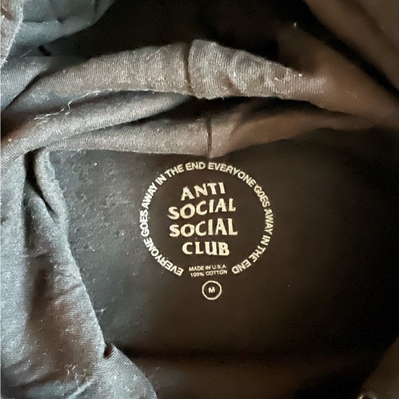Anti social hoodie - Picture 2 of 3